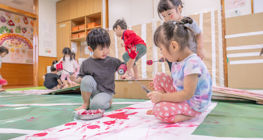 人との関わりの中で協調性を育てる|三宝認定こども園｜ 社会福祉法人 愛和福祉会