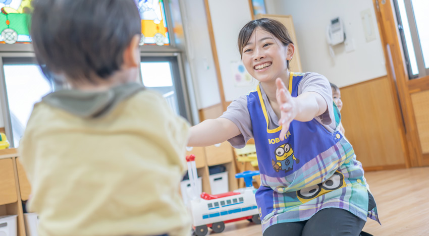 1日の流れ 順次登園|三宝認定こども園｜ 社会福祉法人 愛和福祉会
