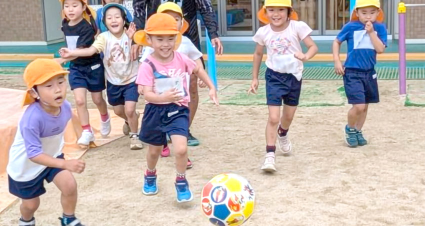 サッカー|三宝認定こども園｜ 社会福祉法人 愛和福祉会